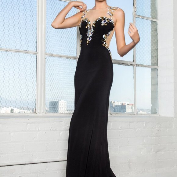 prom dress with bow Strapless V-Neck Bow Satin Pleated Slit Red Long Prom Dress PSK675 –  Pgmdress